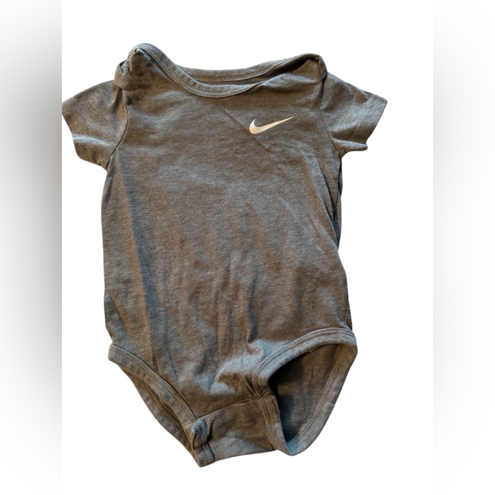 Nike Charcoal Infant Bodysuit